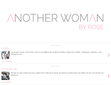 Tablet Screenshot of anotherwomanbyrose.com